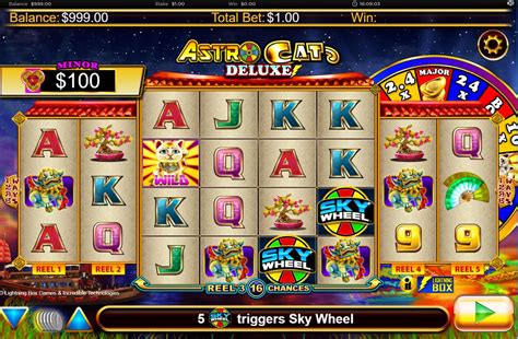Astro Cat Deluxe slot by Lightning Box review and .